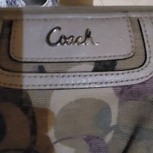 Coach Multicolor Patterned Handbag